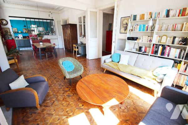 Magnifique appartement familial T6/7 de 171m2 Carrez, Quartier des réformés, dans le 1er à Marseille