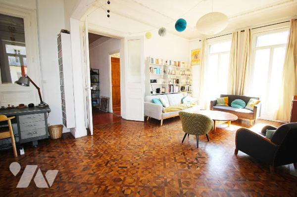 Magnifique appartement familial T6/7 de 171m2 Carrez, Quartier des réformés, dans le 1er à Marseille