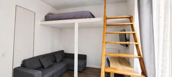 Appartement Studio à vendre  1 pièce - 26,05 m 2   AUBERVILLIERS  - 93