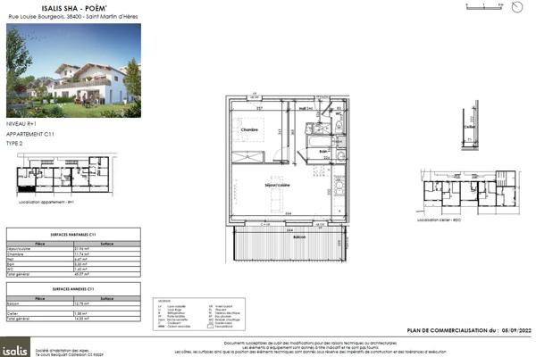 Appartement neuf à vendre à Saint-Martin-d'Hères (38400)