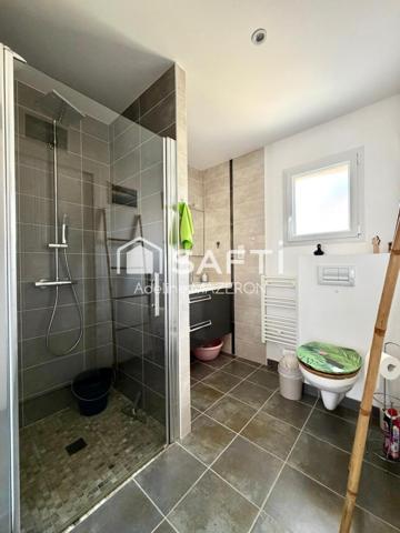 Maison 3 chambres avec grand terrain arboré et clos sans vis à vis à deux pas du Golf BOURGENAY