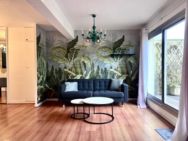 Appartement T2Bis Duplex meublé de 63,50 m² avec Terrasse et Parking Privé