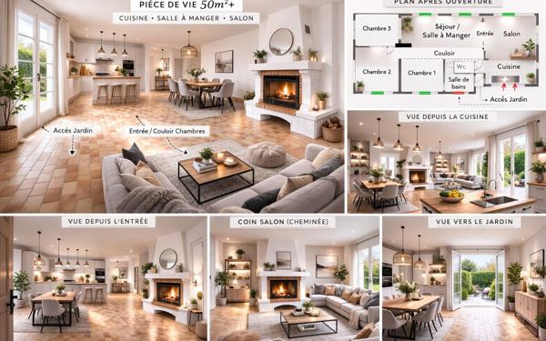 Maison à vendre    4 pièces •  Saint-Georges-de-Didonne