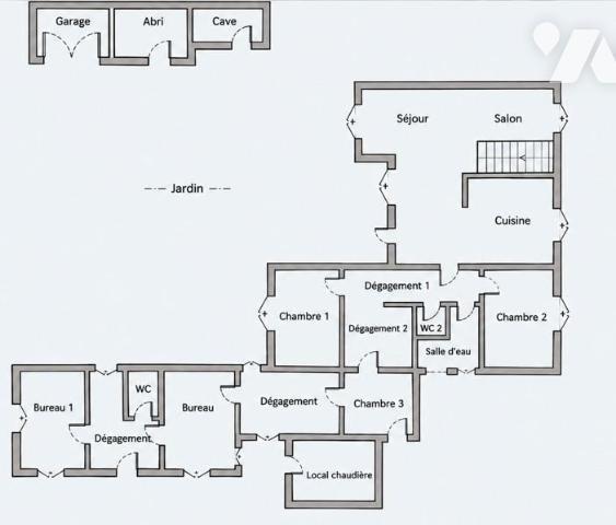 CHANGÉ - Maison indépendante sur 4813 m² de terrain