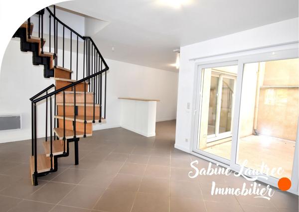 Maison de village entièrement rénovée – 131 m² - Cour intérieure – DPE B