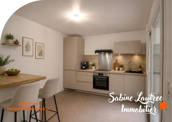Maison de village entièrement rénovée – 131 m² - Cour intérieure – DPE B