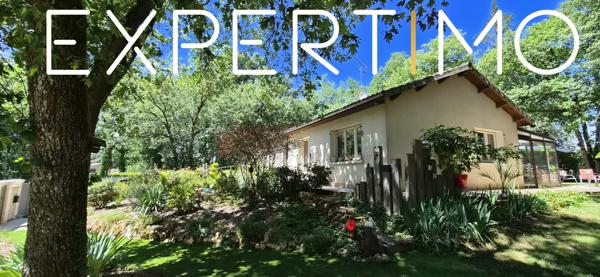 MAISON 4 CHAMBRES - SECTEUR BOISÉ – TERRAIN ARBORÉ DE 1 935 m² – SOUS-SOL COMPLET – DOUBLE GARAGE