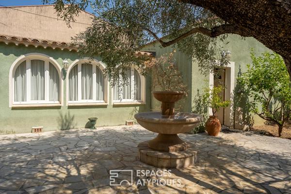 Villa bourgeoise Art Déco de 1920 avec piscine en coeur de ville