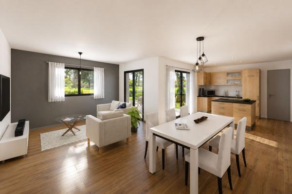 Terrain + Maison à vendre 5 pièces - 114 m²