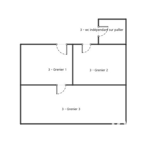 Appartement à vendre 3 pièces 57 m² Aubenas
