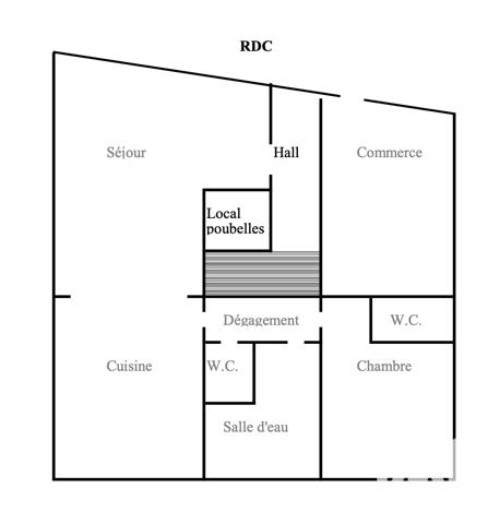 Immeuble à vendre 170 m² Clamart