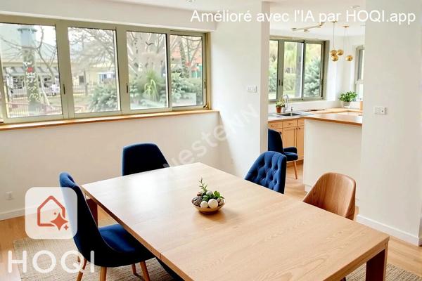 Nantes - Orvault- Pont du Cens : En VENTE Appartement T3, 69 m², 2 chambres + bureau, cuisine aménagée. Appartement fonctionnel. Cave et parking.