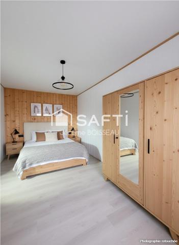 sur un terrain de 3000 m2 maison et grange