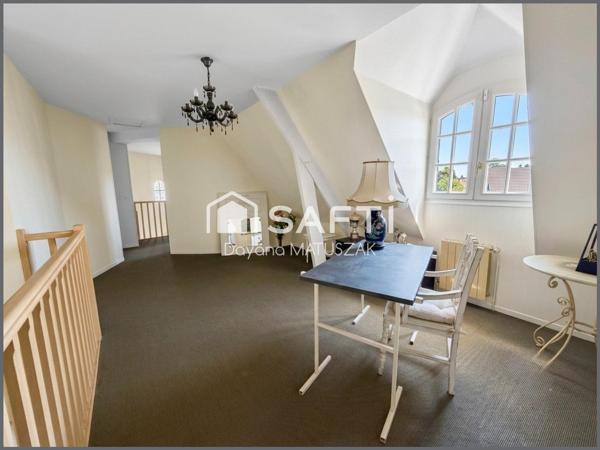 Maison familiale, 1600 m² sud, centre ORGEVAL a pied