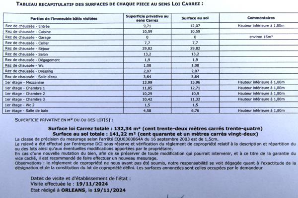 MAISON 132 m2 ORLEANS SUD