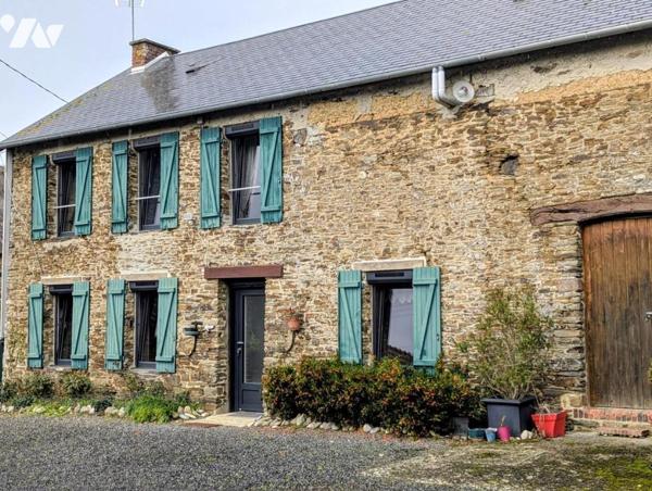 Maison de campagne avec dépendances  à SAINTE SUZANNE SUR VIRE à proximité de CONDE SUR VIRE