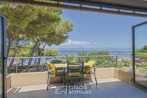Maison contemporaine vue mer
