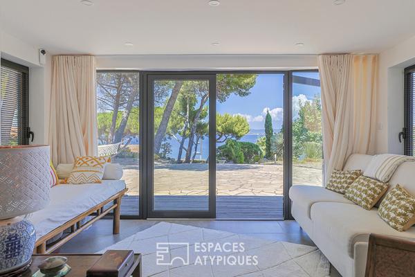 Maison contemporaine vue mer