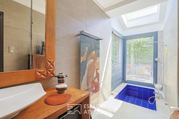 Maison contemporaine vue mer