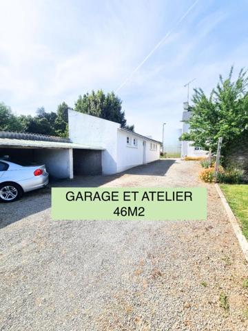 Maison rénovée 130 m² + 46 m² de dépendances, 4 chambres, Jardin, Garage & atelier