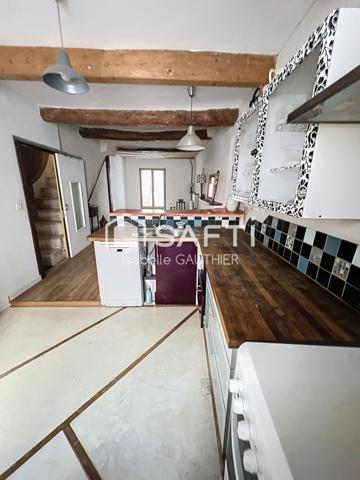 Maison de village traversante d'env. 90m² avec 3 extérieurs