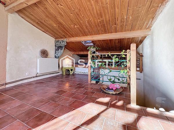 Maison de village traversante d'env. 90m² avec 3 extérieurs