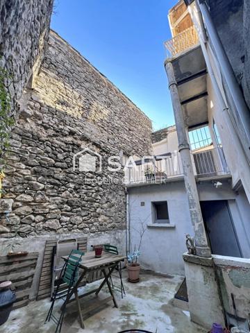 Maison de village traversante d'env. 90m² avec 3 extérieurs