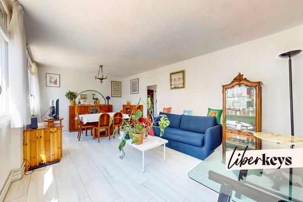 Courbevoie – Lumineux 4 pièces de 90 m² – 3 chambres et parking