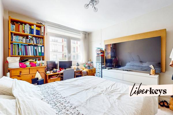 Courbevoie – Lumineux 4 pièces de 90 m² – 3 chambres et parking