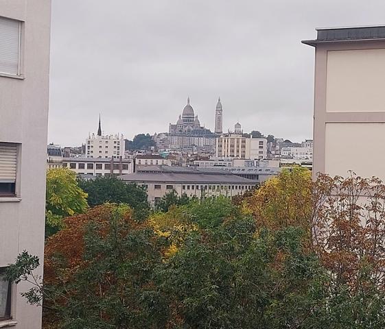 Paris (75019) Bassin de la Villette - DPE D - Vue Sacré Coeur