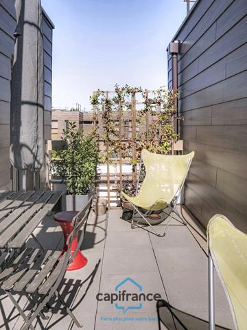 CHAVILLE CENTRE (92)- Superbe duplex familial 115 m², dernier étage, terrasses et vue dégagée