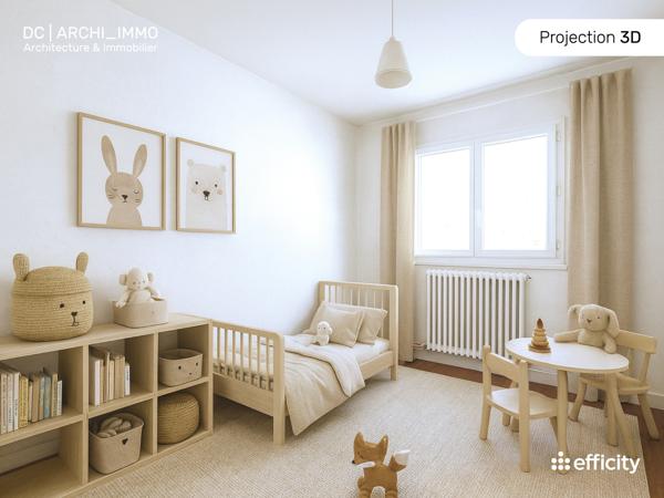 Appartement 3 pièces - 60 m²