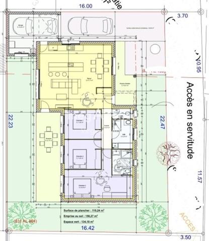 Terrain à TOULOUSE, 31200 - 366m²