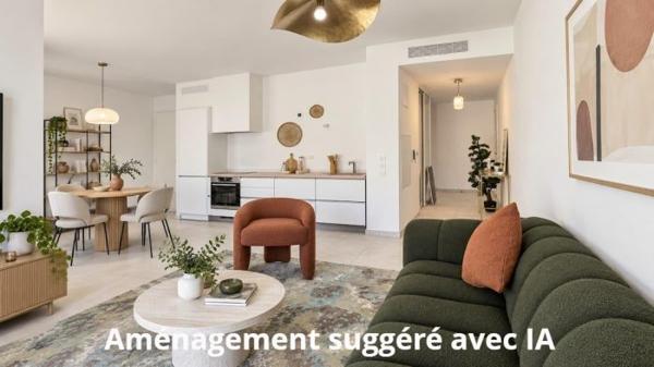 T3 NEUF EN REZ-DE-JARDIN – 68 m² – 52 m² D'EXTÉRIEUR – SAINT-CLÉMENT-DE-RIVIÈRE