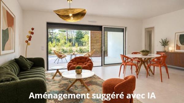 T3 NEUF EN REZ-DE-JARDIN – 68 m² – 52 m² D'EXTÉRIEUR – SAINT-CLÉMENT-DE-RIVIÈRE