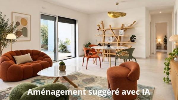 T3 NEUF EN REZ-DE-JARDIN – 68 m² – 52 m² D'EXTÉRIEUR – SAINT-CLÉMENT-DE-RIVIÈRE