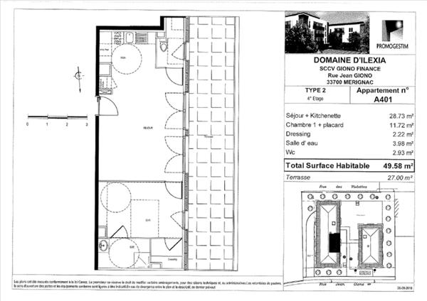 Appartement · Location Merignac (33700) 2 pièces · 50m²