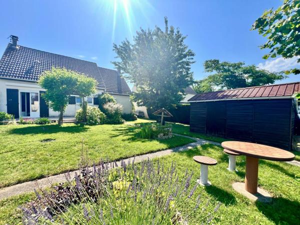 Maison de 92 m² habitable sur un jardin clos de plus de 600 m²