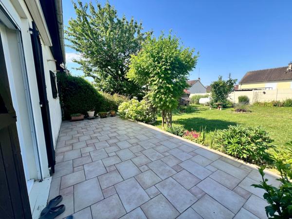 Maison de 92 m² habitable sur un jardin clos de plus de 600 m²