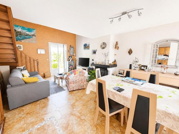 Maison de 92 m² habitable sur un jardin clos de plus de 600 m²