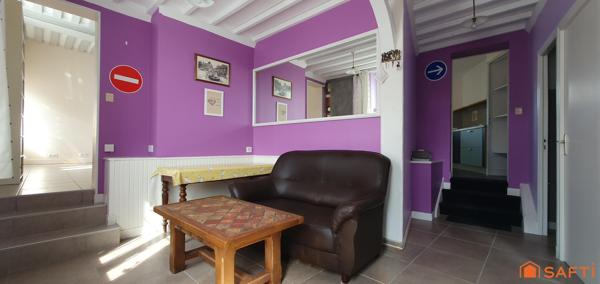 Maison de village 125m², 2/3 chambres, jardin et dépendance
