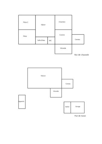 Maison de 53 m² à rénover - St Herblain