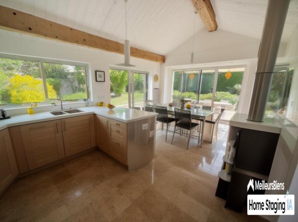 Maison traditionnelle aux prestations élevées et soignées