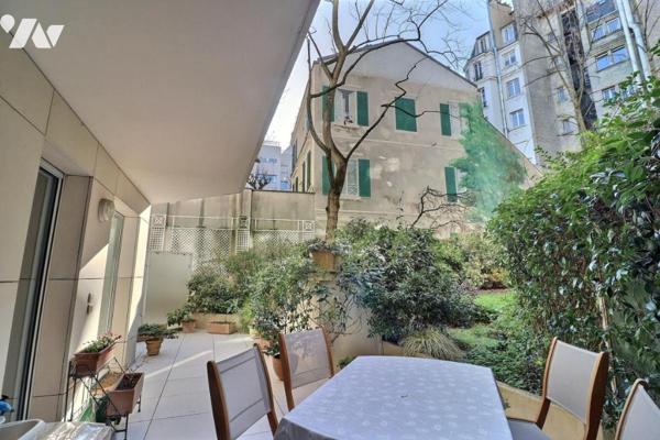 Appartement avec terrasse et jardin - Théatre des Sablons