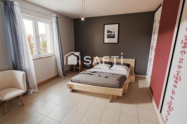 Villa de plein pied avec piscine et garage à Pezens