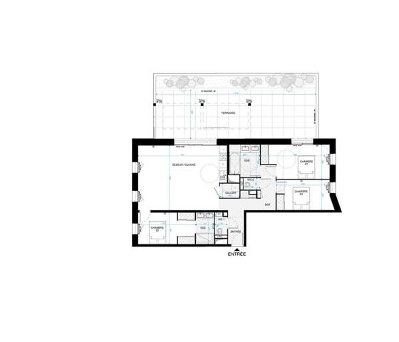 Vente Appartement de luxe Saint-Clément-de-Rivière 4 Pièces 102 m²