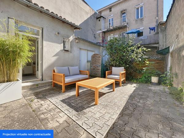 Valence maisonnette en copropriété de 47.1 m² terrasse de 28m²