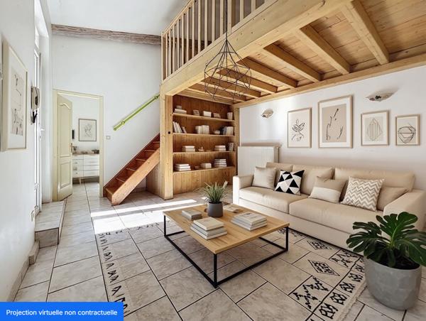 Valence maisonnette en copropriété de 47.1 m² terrasse de 28m²