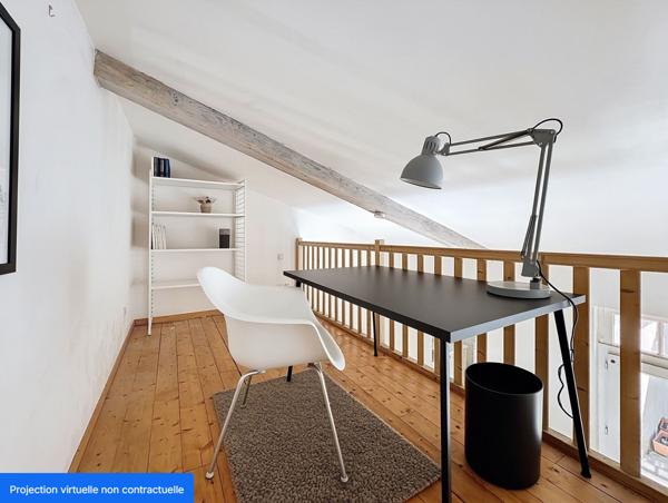 Valence maisonnette en copropriété de 47.1 m² terrasse de 28m²