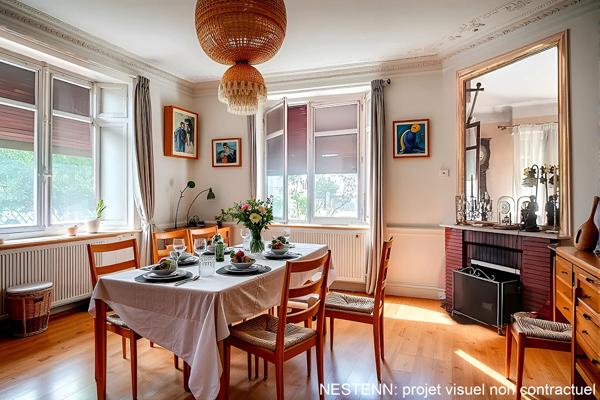 A vendre BILLERE limitrophe PAU Maison de 117 m² avec 4 chambres terrasse garage proche des commodités